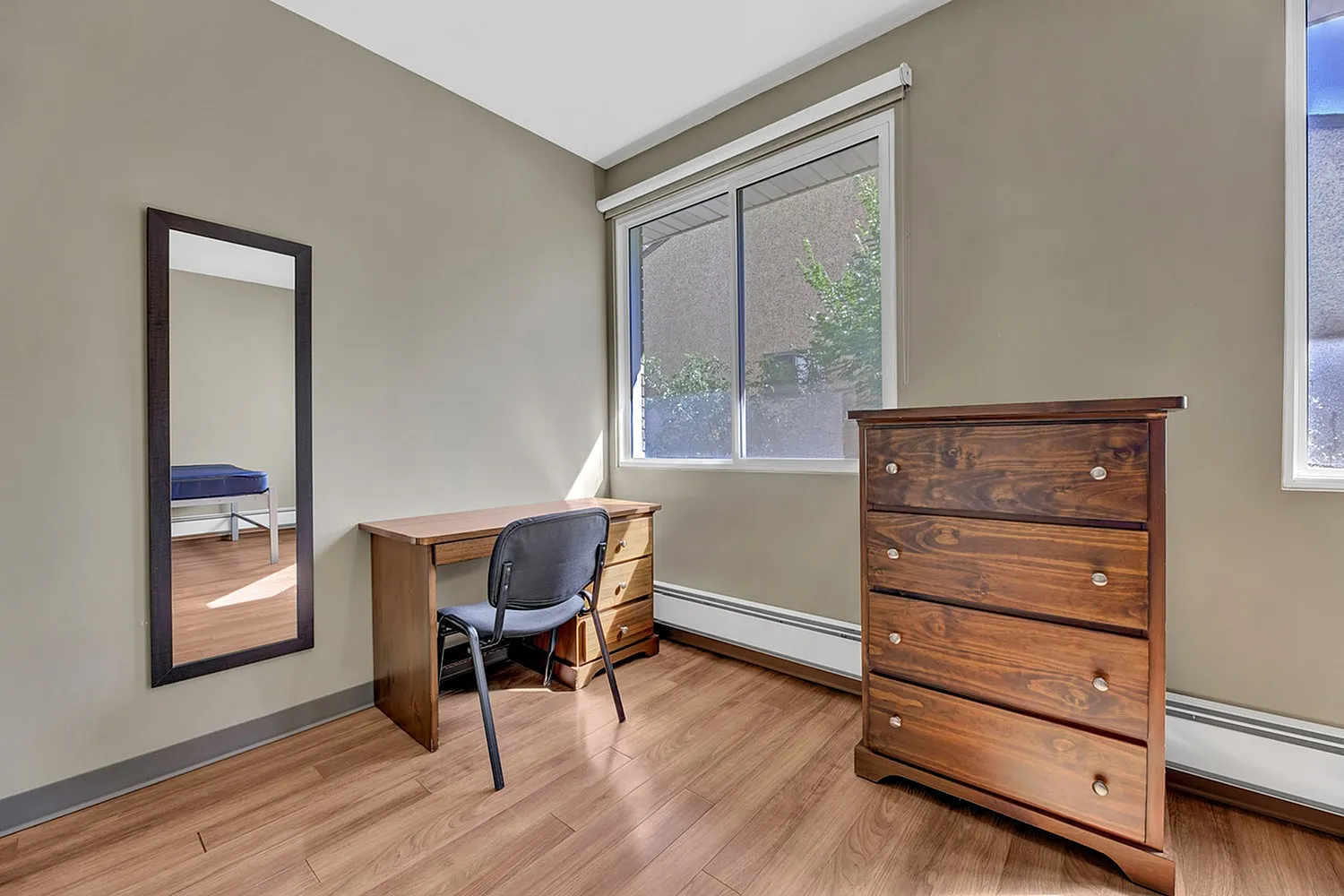 Bedroom with natural light