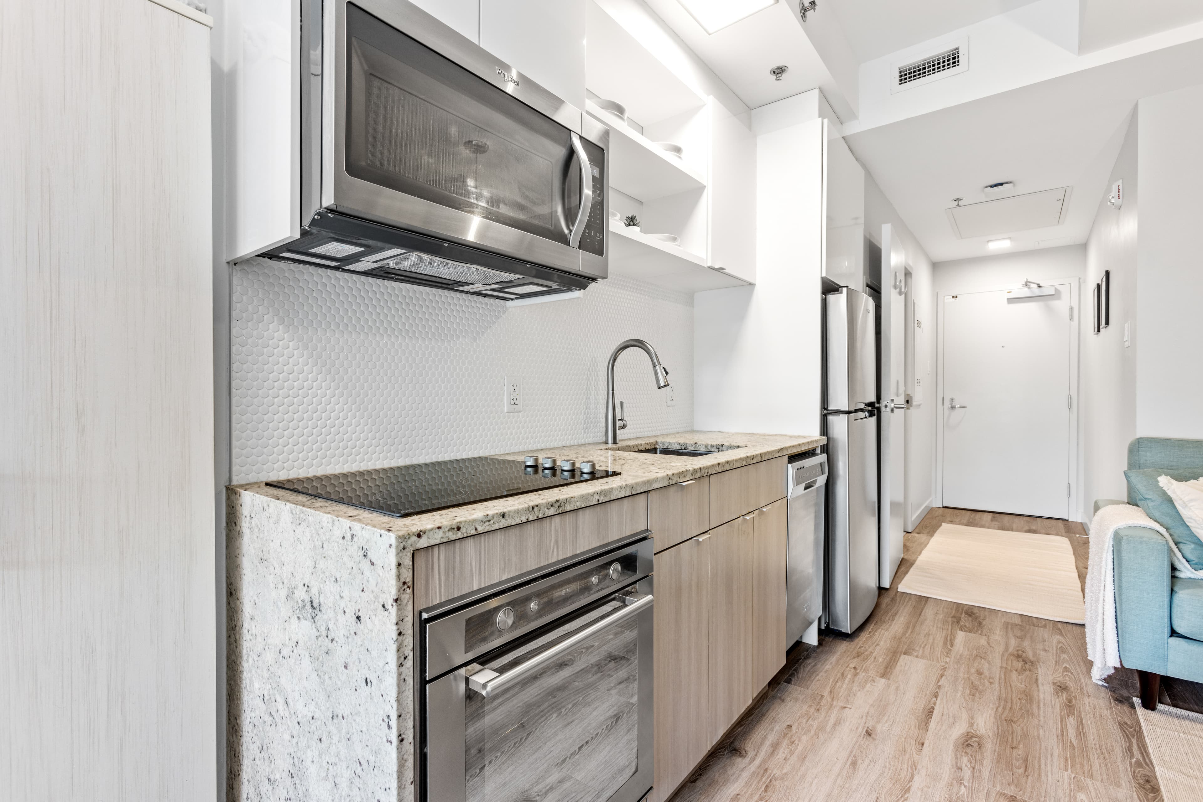 Kitchen with appliances