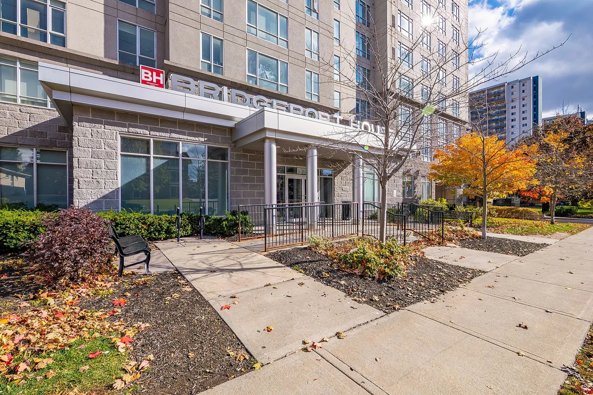 Bridgeport House entrance